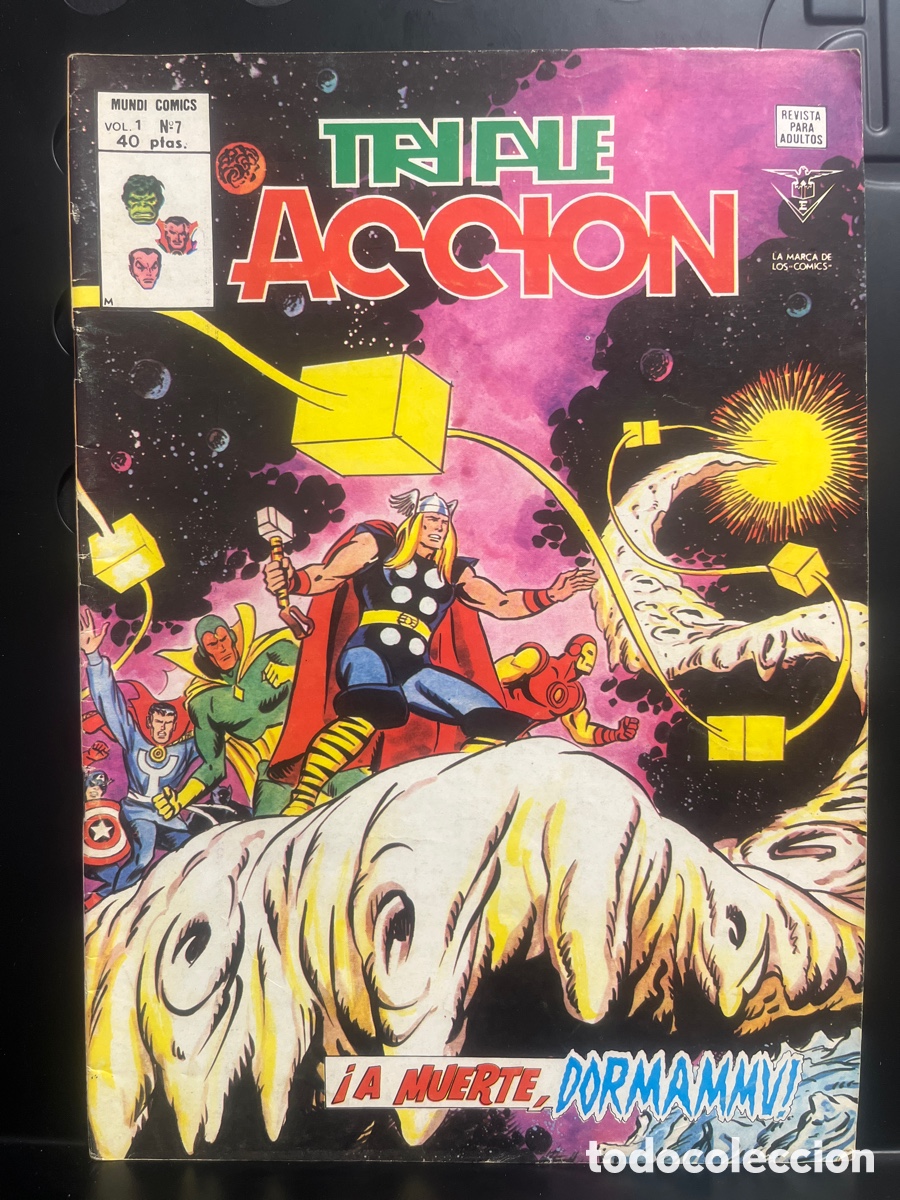 C&oacute;mics: TRIPLE ACCI&Oacute;N VOL.1 N.7 A MUERTE DORMAMMU MUNDI-C&Oacute;MICS ( 1979/1981 )