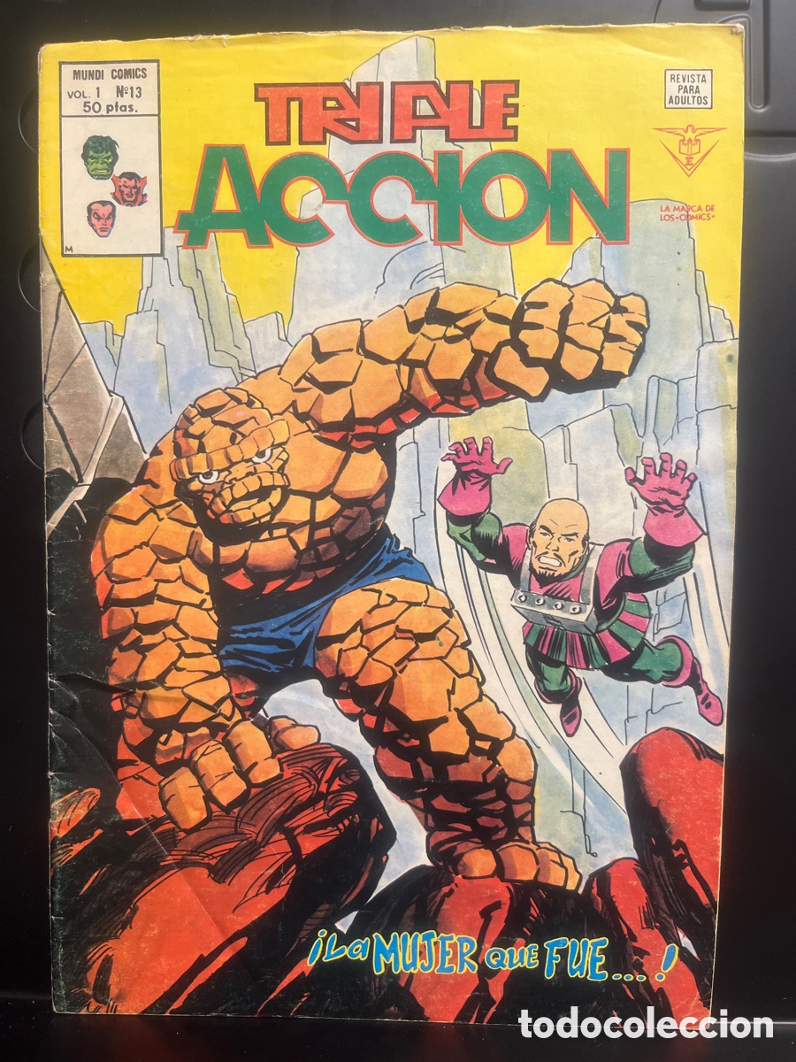 C&oacute;mics: TRIPLE ACCI&Oacute;N VOL.1 N.13 LA MUJER QUE FU&Eacute; MUNDI-C&Oacute;MICS ( 1979/1981 )