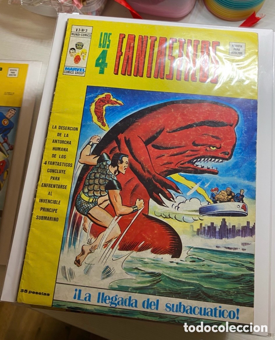 C&oacute;mics: Los 4 fant&aacute;sticos vol. 3 completa - Foto 3
