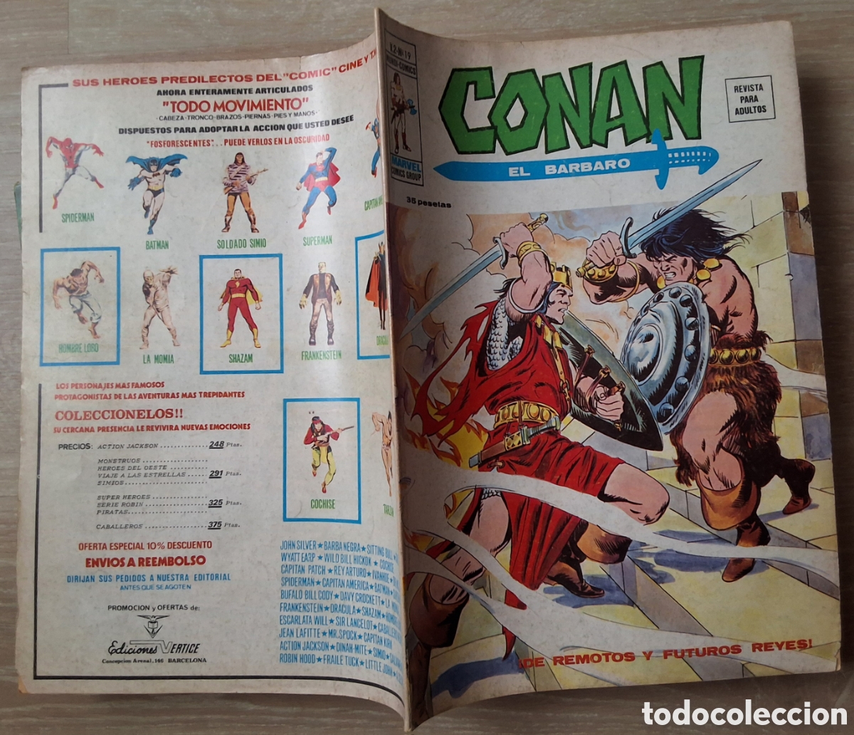 Comics: Conan el barbaro comic volumen 2 n&uacute;mero 19 edita vertice