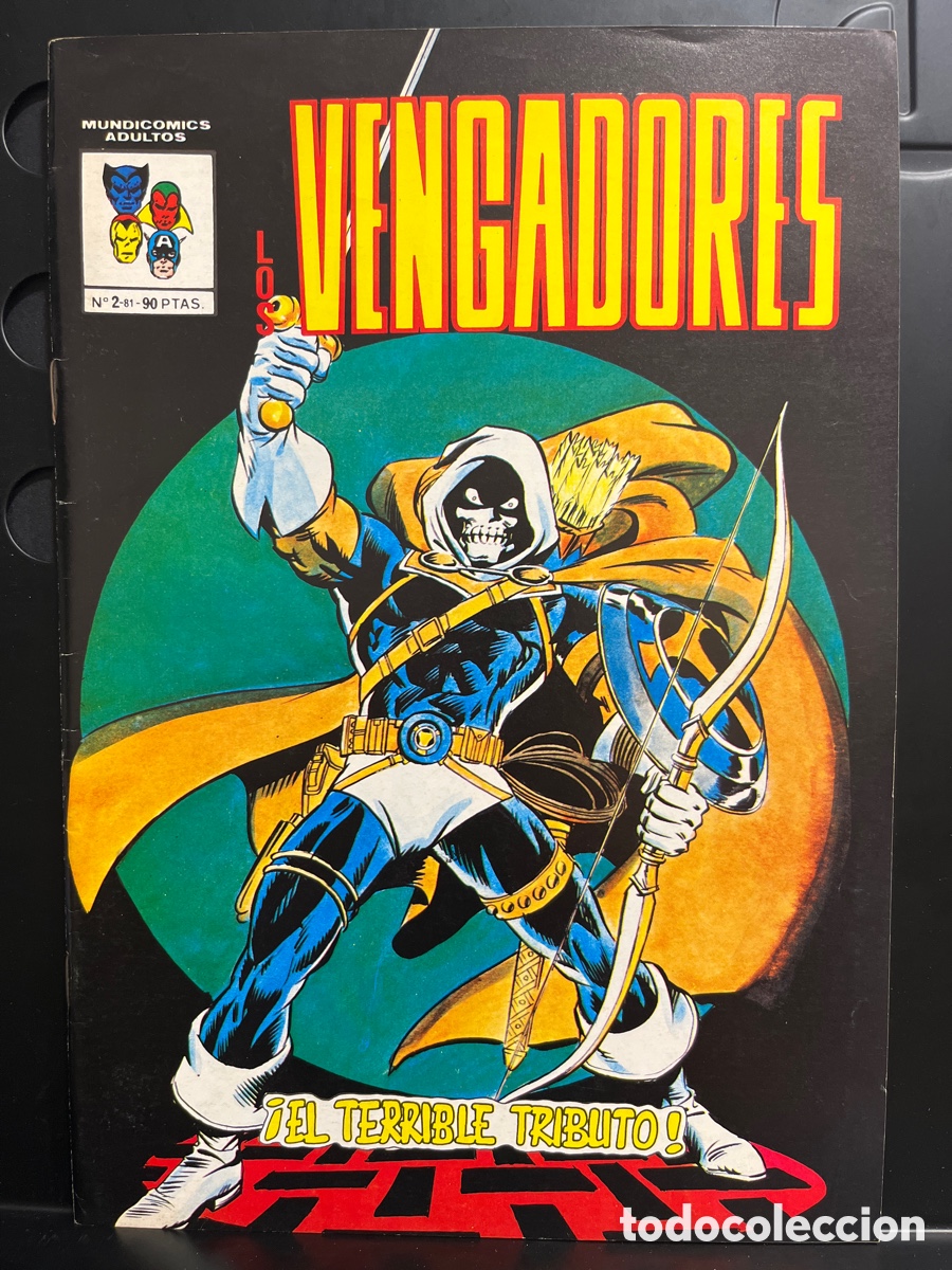 Fumetti: LOS VENGADORES VOL.3 N.2 EL TERRIBLE TRIBUTO MUNDICOMICS ( 1981/1982 )