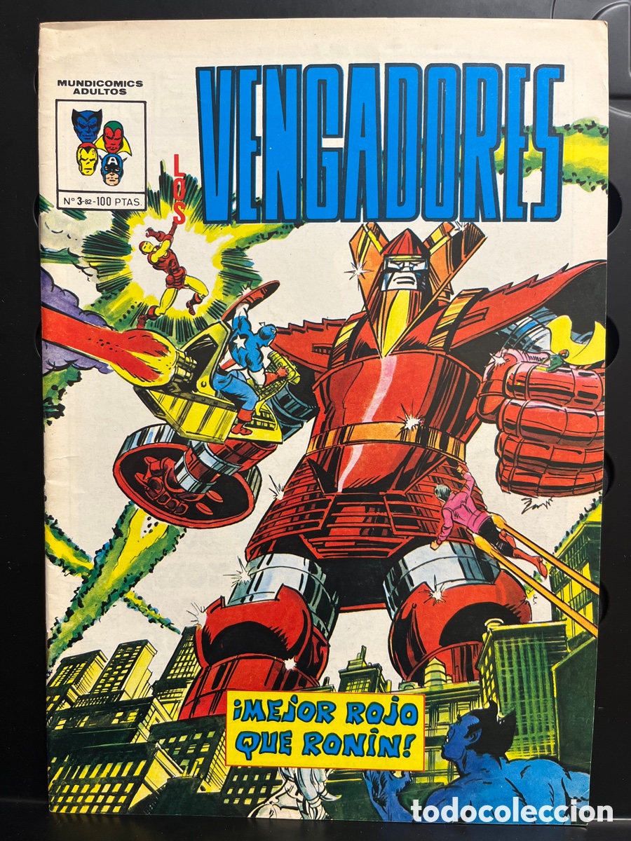 Fumetti: LOS VENGADORES VOL.3 N.3 MEJOR ROJO QUE RONIN MUNDICOMICS ( 1981/1982 )