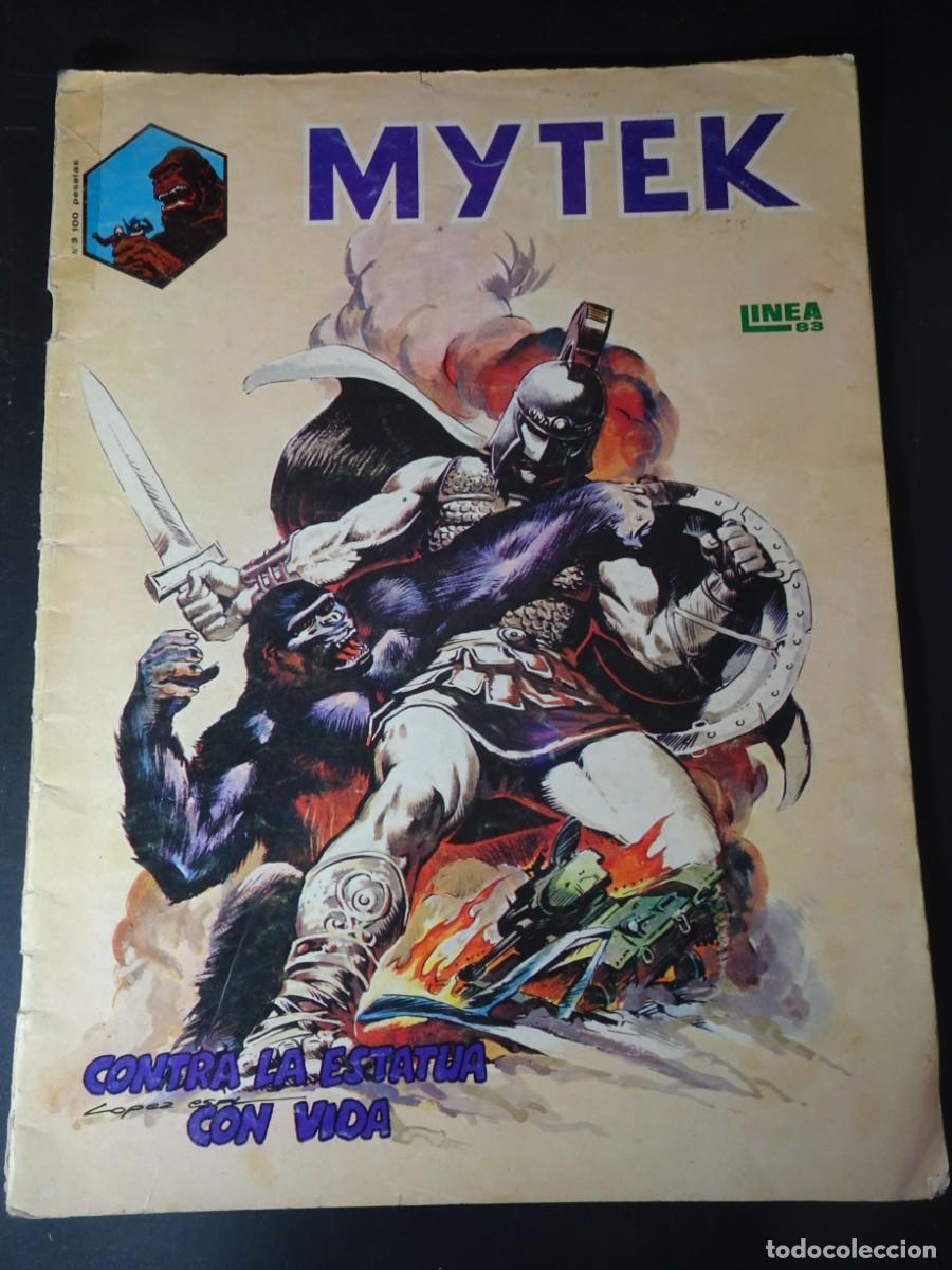 Comics: COMIC MYTEK N&ordm; 3 , CONTRA LA ESTATUA CON VIDA, LINEA 83 , VER FOTOS