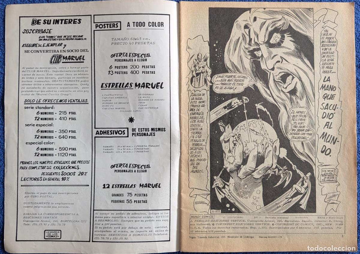 C&oacute;mics: Lote de 2 tebeos de Superman - Mundi Comic - Ediciones V&eacute;rtice - Vol. 1 - Foto 2
