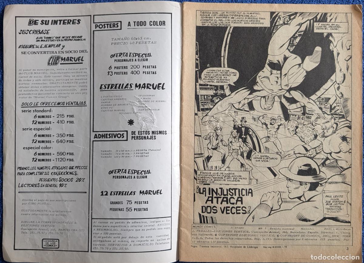 C&oacute;mics: Lote de 2 tebeos de Superman - Mundi Comic - Ediciones V&eacute;rtice - Vol. 1 - Foto 3