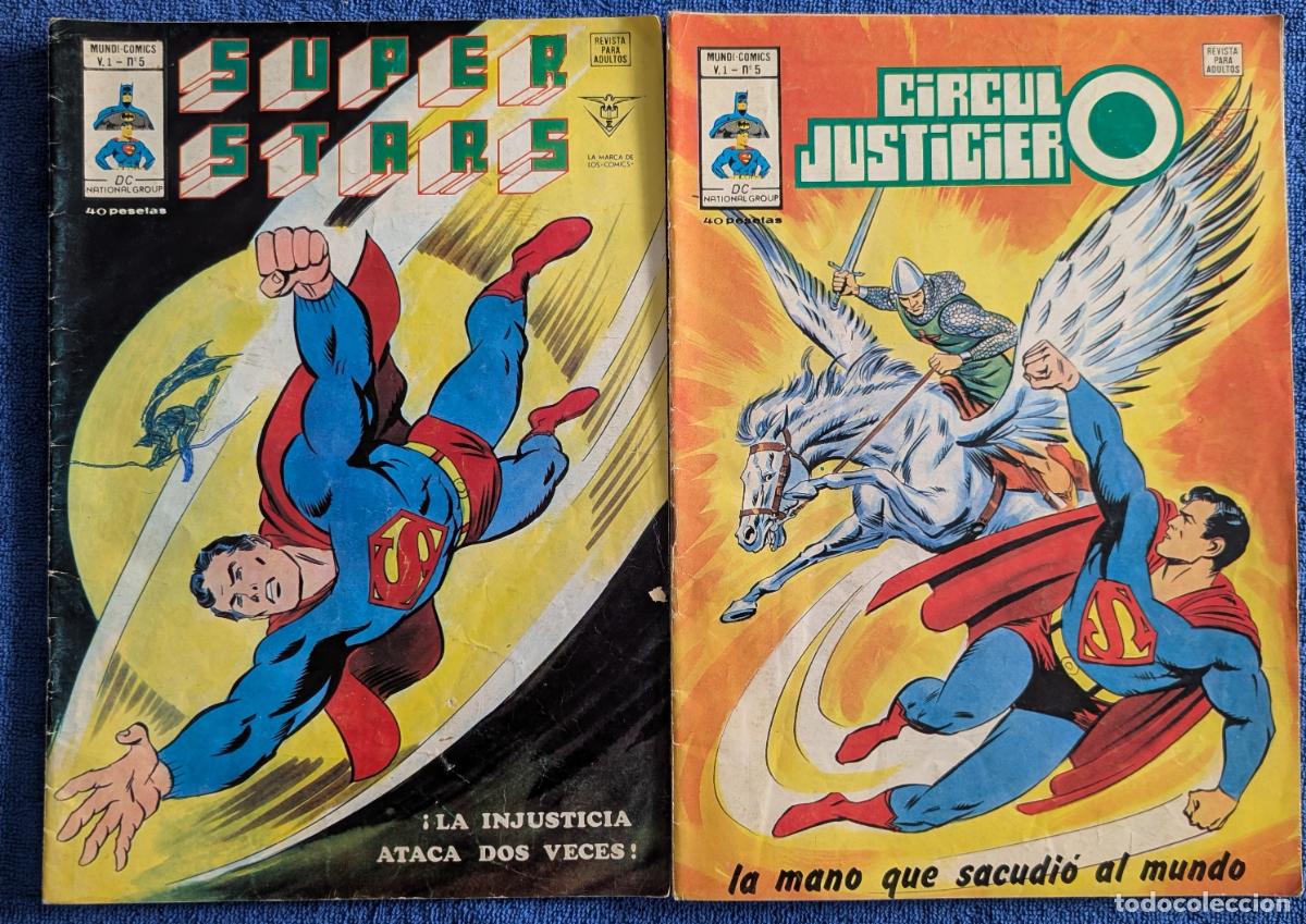 C&oacute;mics: Lote de 2 tebeos de Superman - Mundi Comic - Ediciones V&eacute;rtice - Vol. 1 - Foto 1