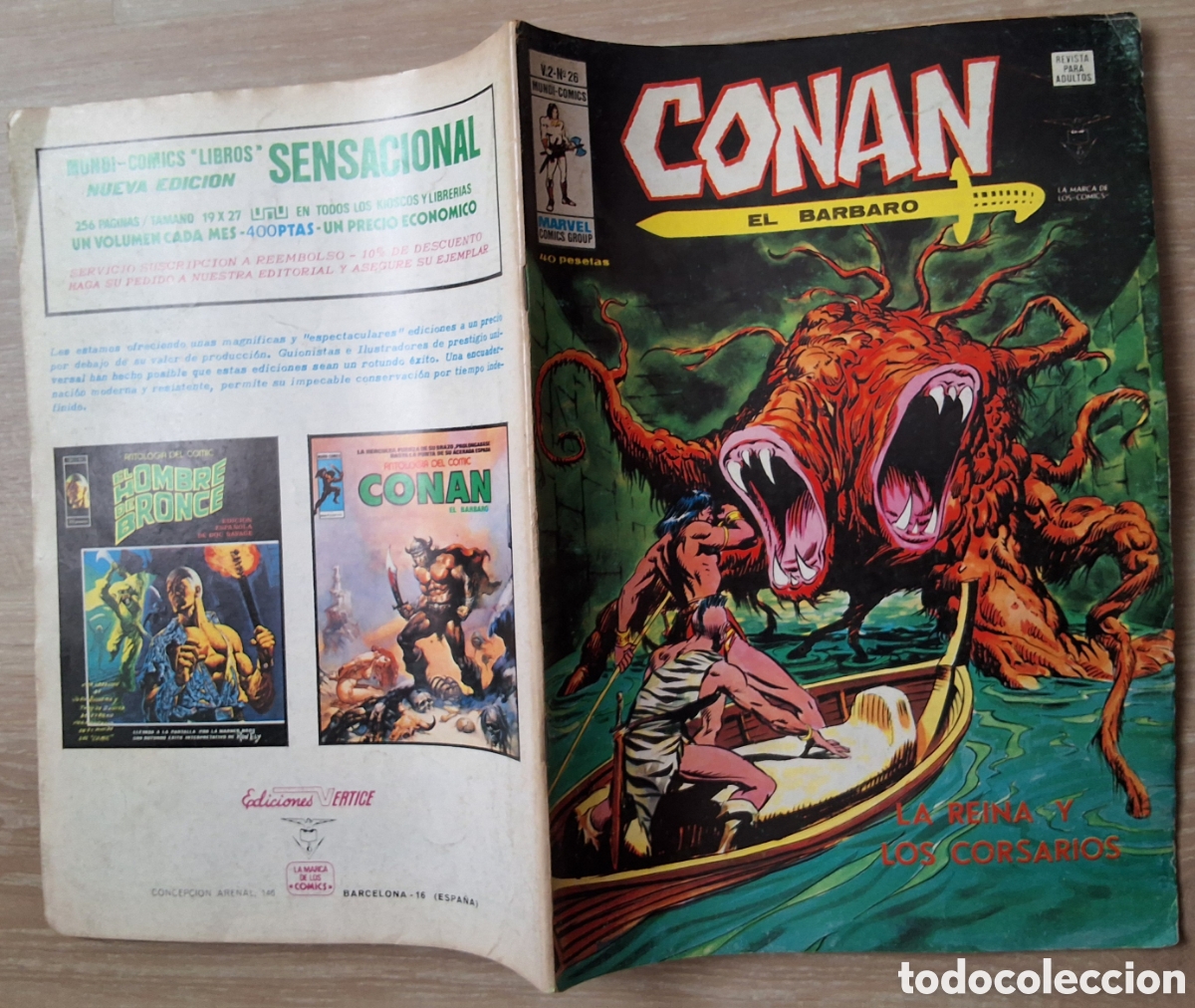 Comics: Conan el barbaro comic volumen 2 n&uacute;mero 26 edita vertice