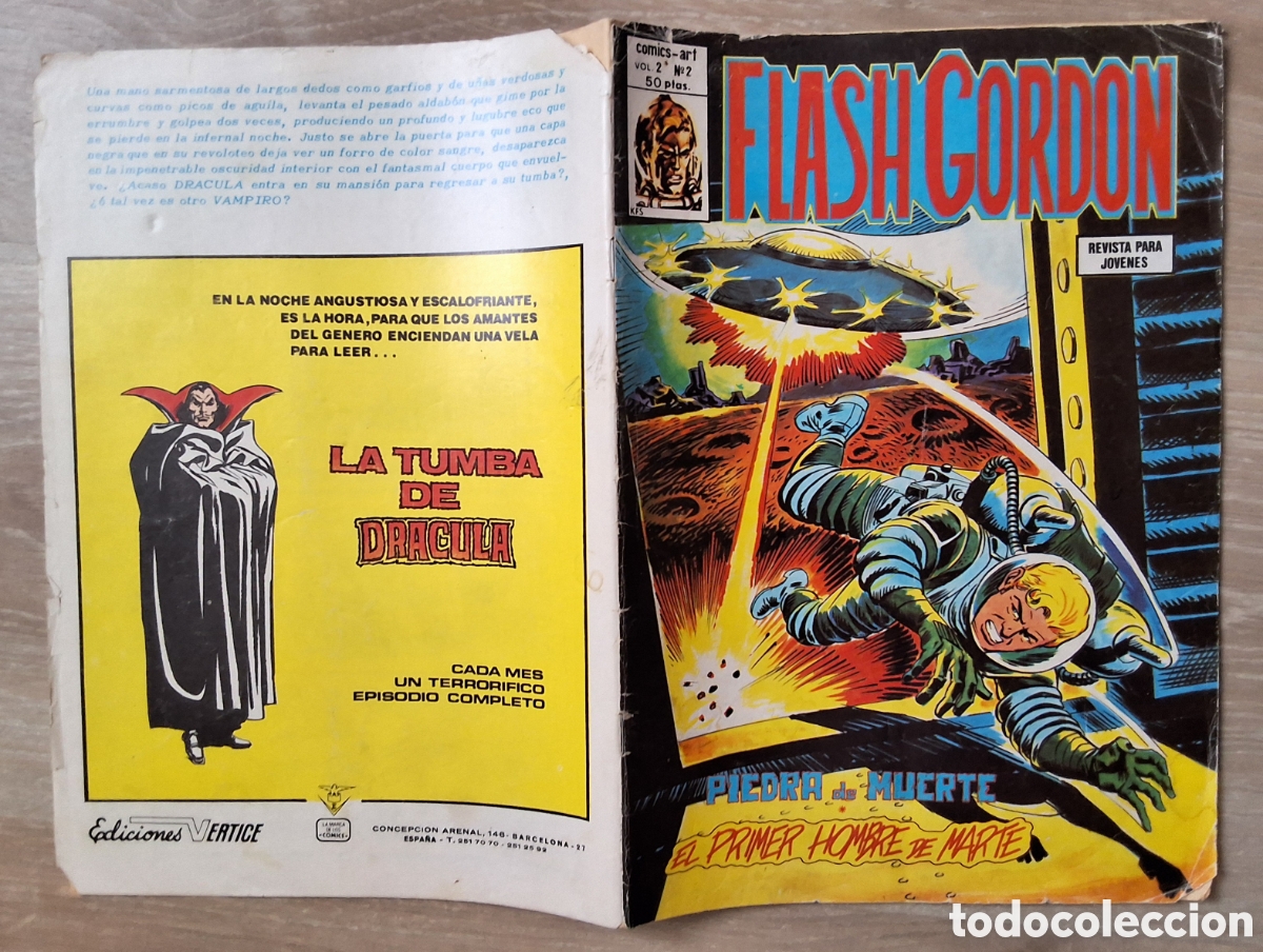Comics: Flash gordon comic volumen 2 n&uacute;mero 2 edita vertice