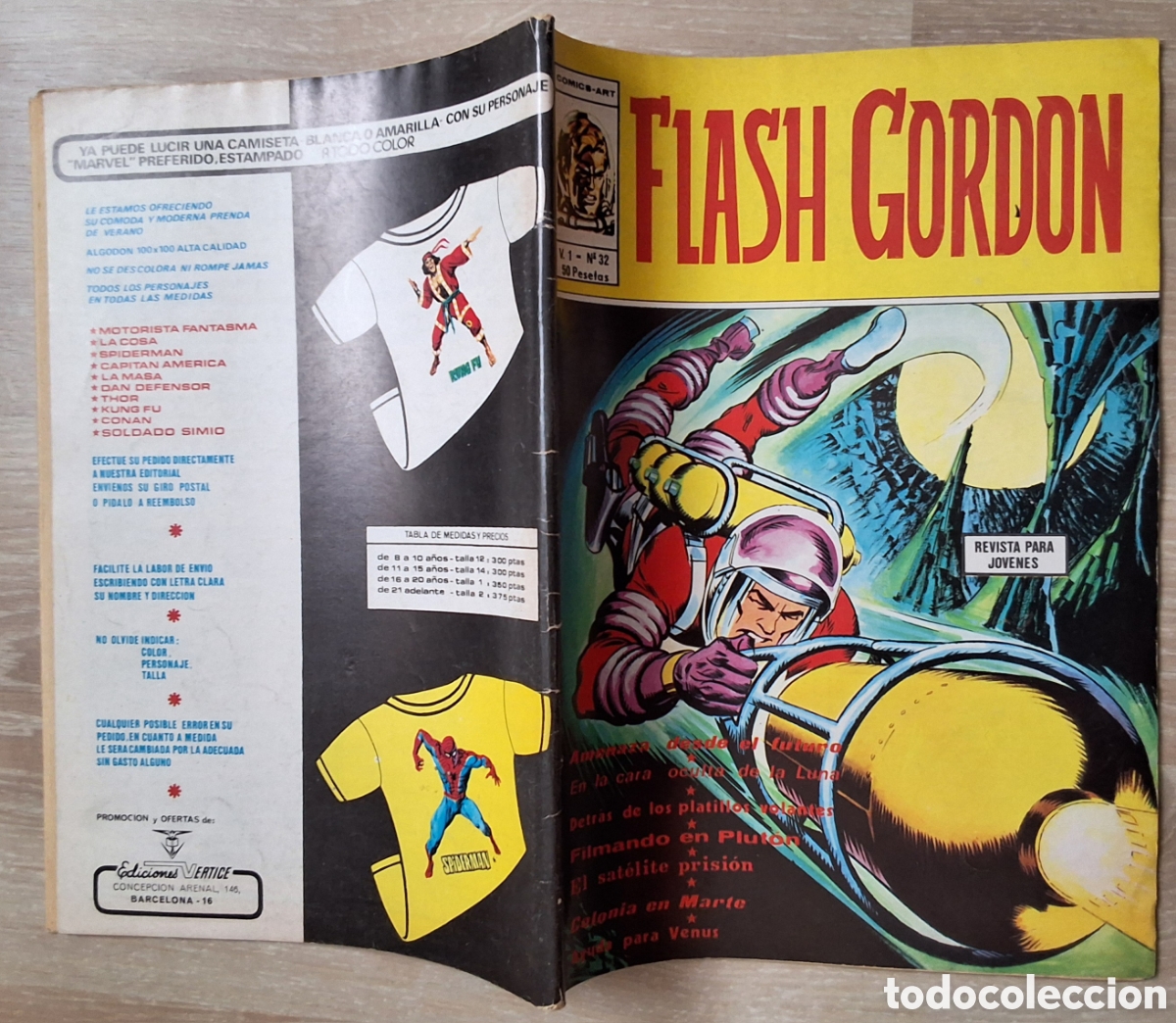 Comics: Flash gordon comic volumen 1 n&uacute;mero 32 edita vertice