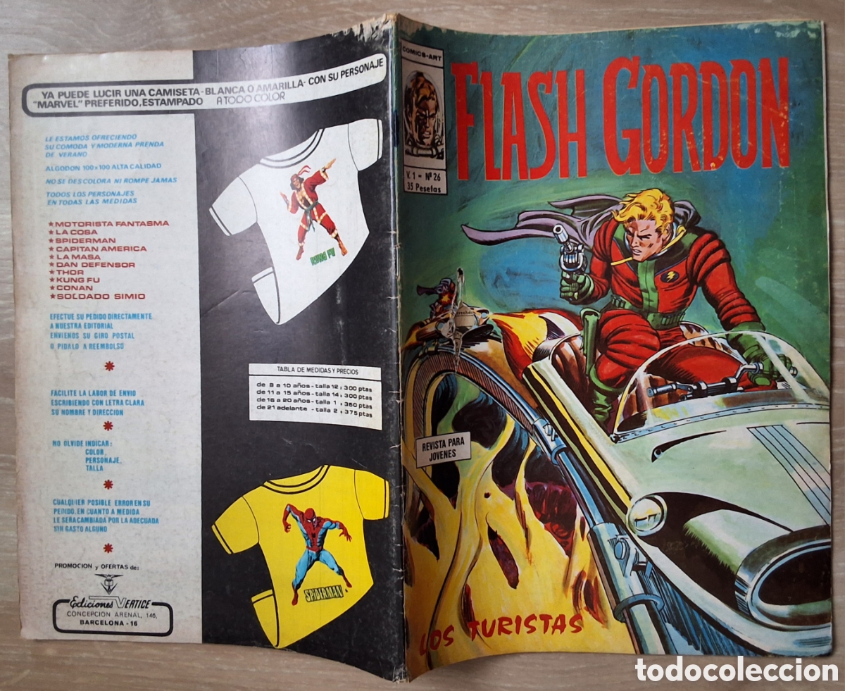 C&oacute;mics: Flash gordon comic volumen 1 n&uacute;mero 26 edita vertice - Foto 1
