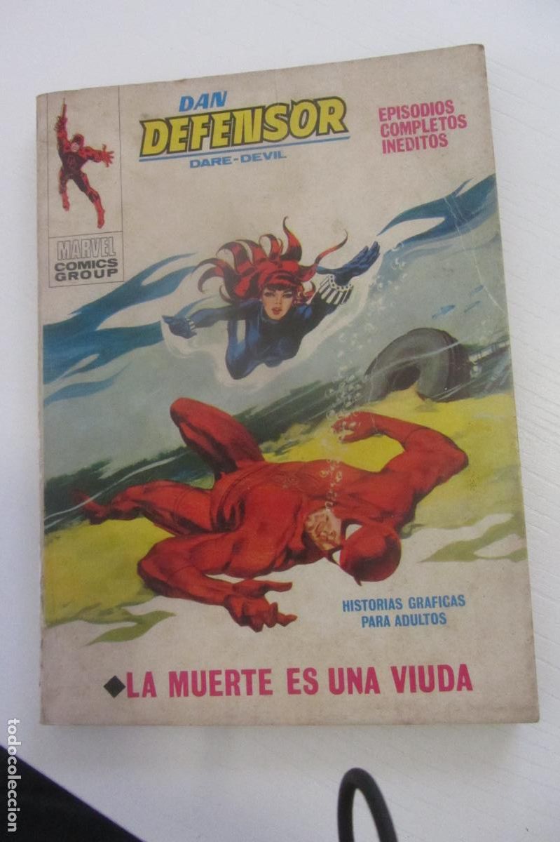 Comics : DAN DEFENSOR VOL. 1 N&ordm; 35 : LA MUERTE DE UNA VIUDA TACO VERTICE ARX344