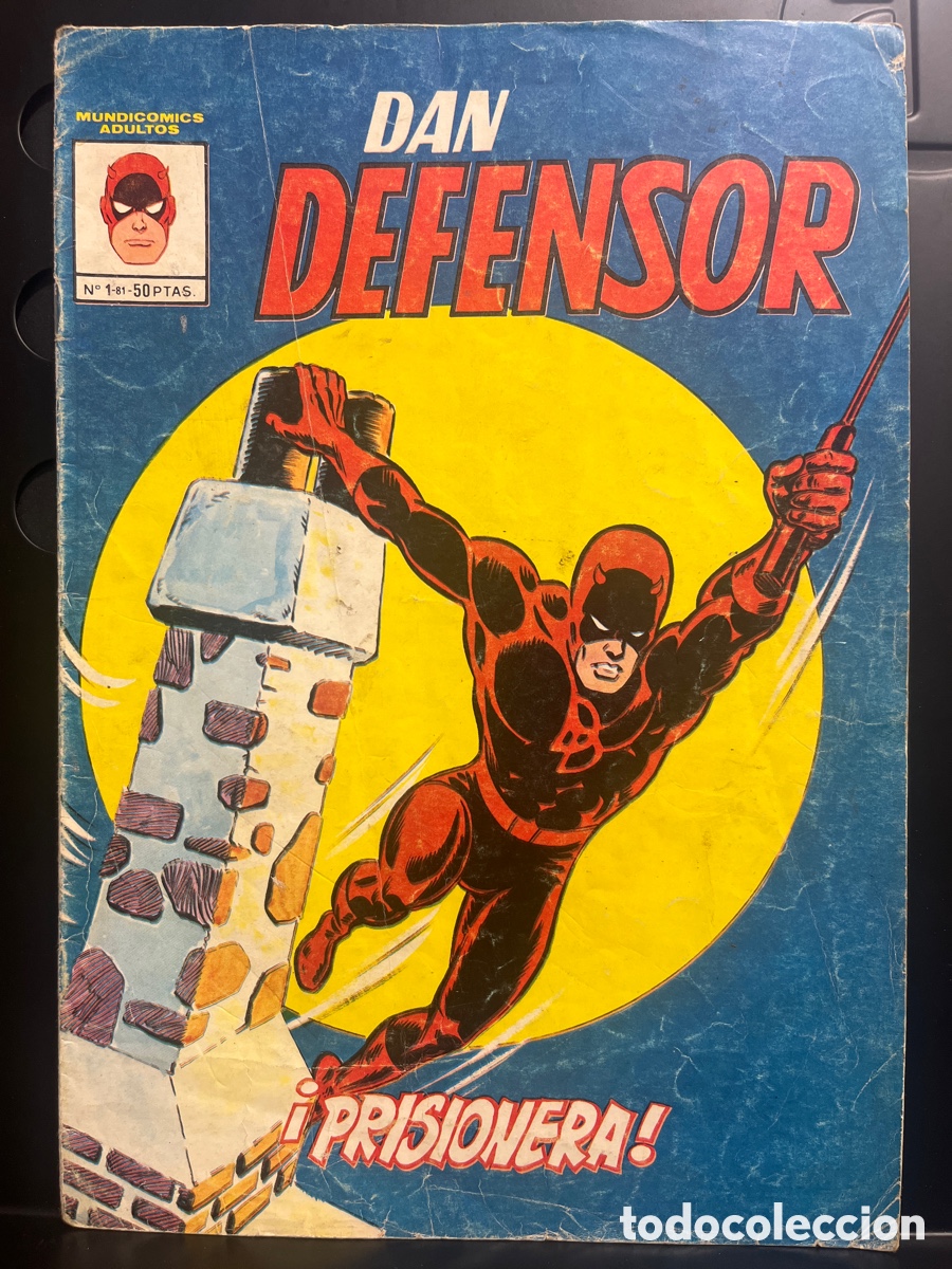 Comics: DAN DEFENSOR VOL.4 N.1 PRISIONERA MUNDICOMICS ( 1981/1982 )