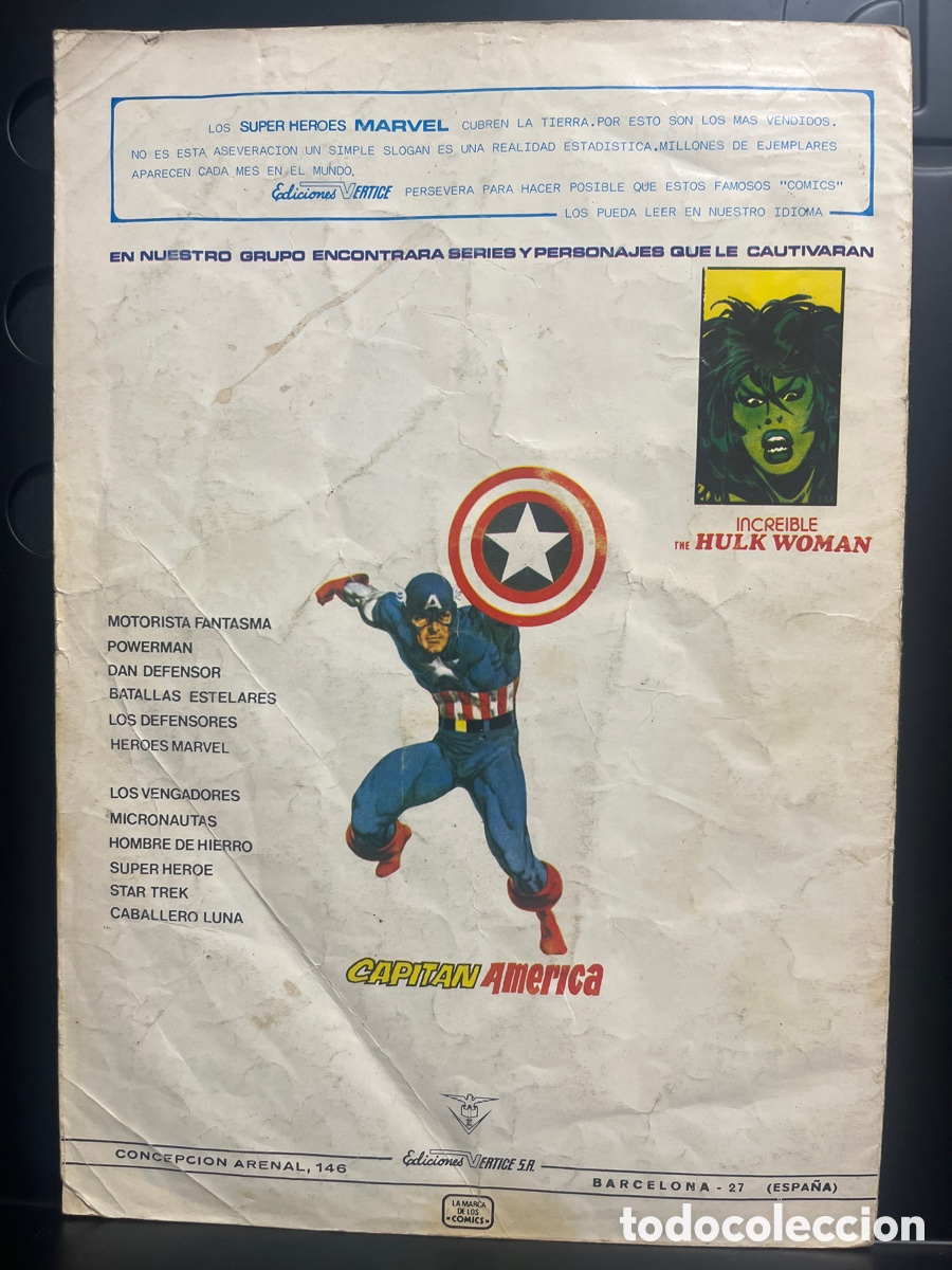 C&oacute;mics: DAN DEFENSOR VOL.4 N.2 TRAICI&Oacute;N MUNDICOMICS ( 1981/1982 ) - Foto 2