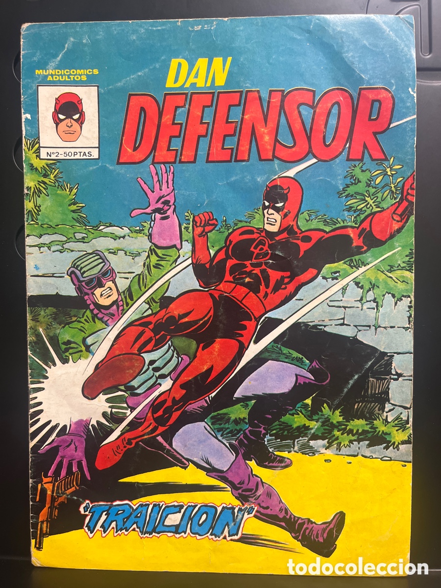 C&oacute;mics: DAN DEFENSOR VOL.4 N.2 TRAICI&Oacute;N MUNDICOMICS ( 1981/1982 ) - Foto 1