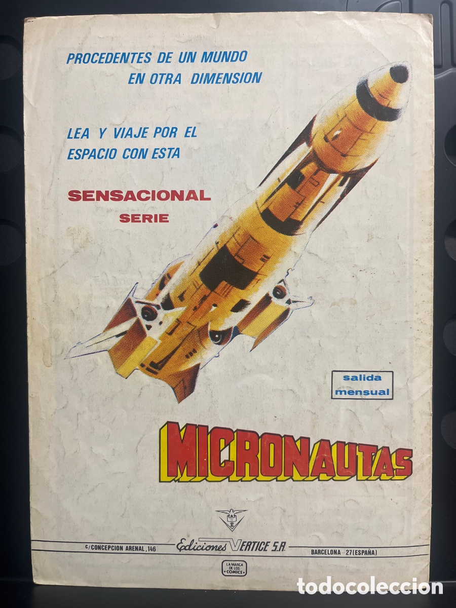 C&oacute;mics: DAN DEFENSOR VOL.4 N.5 RING MORTAL MUNDICOMICS ( 1981/1982 ) - Foto 2
