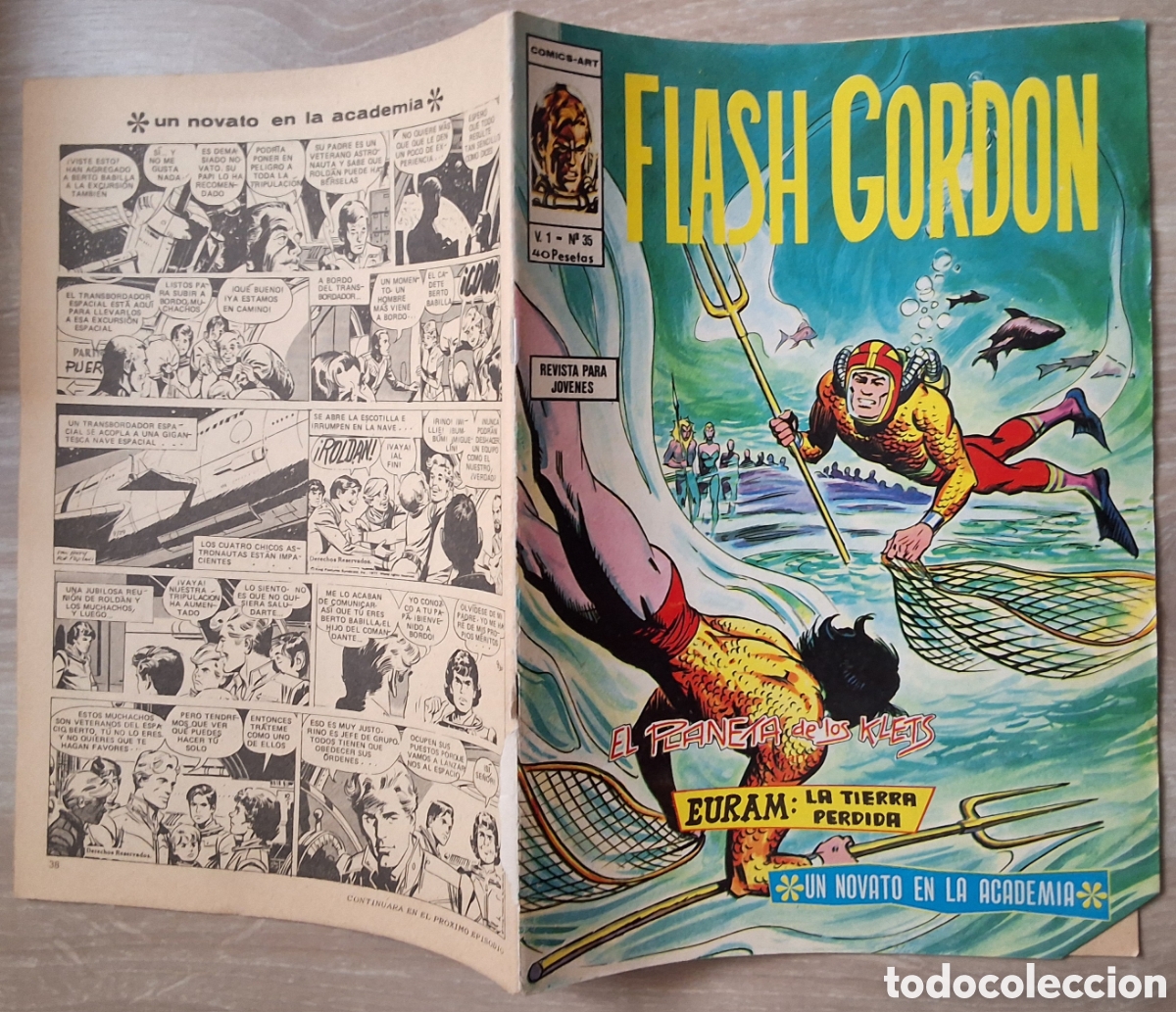 Comics : Flash gordon comic volumen 1 n&uacute;mero 35 edita vertice