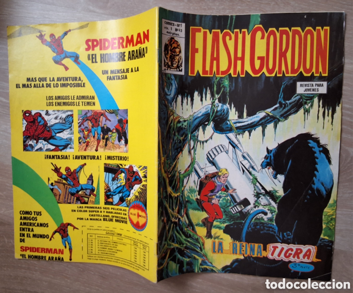 C&oacute;mics: Flash gordon comic volumen 1 n&uacute;mero 43 edita vertice