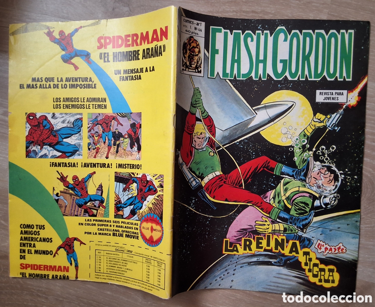 C&oacute;mics: Flash gordon comic volumen 1 n&uacute;mero 44 edita vertice - Foto 1