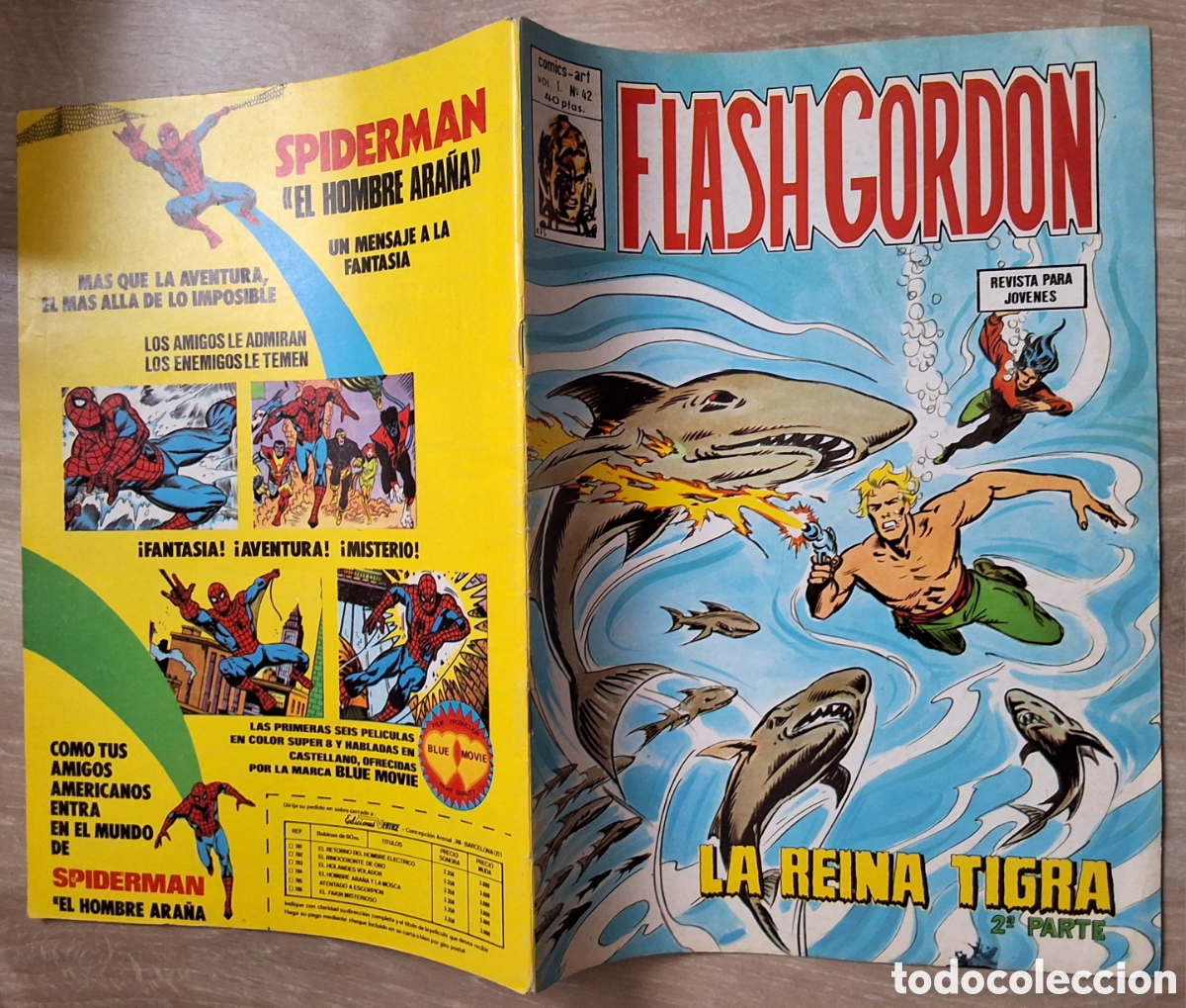 C&oacute;mics: Flash gordon comic volumen 1 n&uacute;mero 42 edita vertice