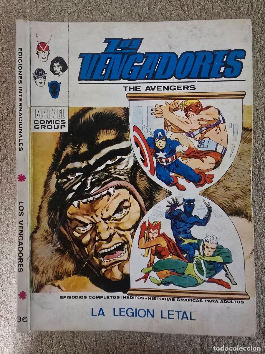 Comics : Los Vengadores 36 Vol.1 Vertice 25 ptas