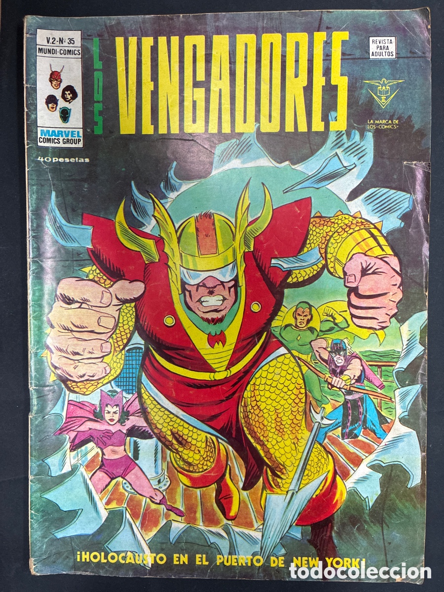 C&oacute;mics: COMIC VENGADORES VOL 2 N&ordm; 35 EDITORIAL VERTICE