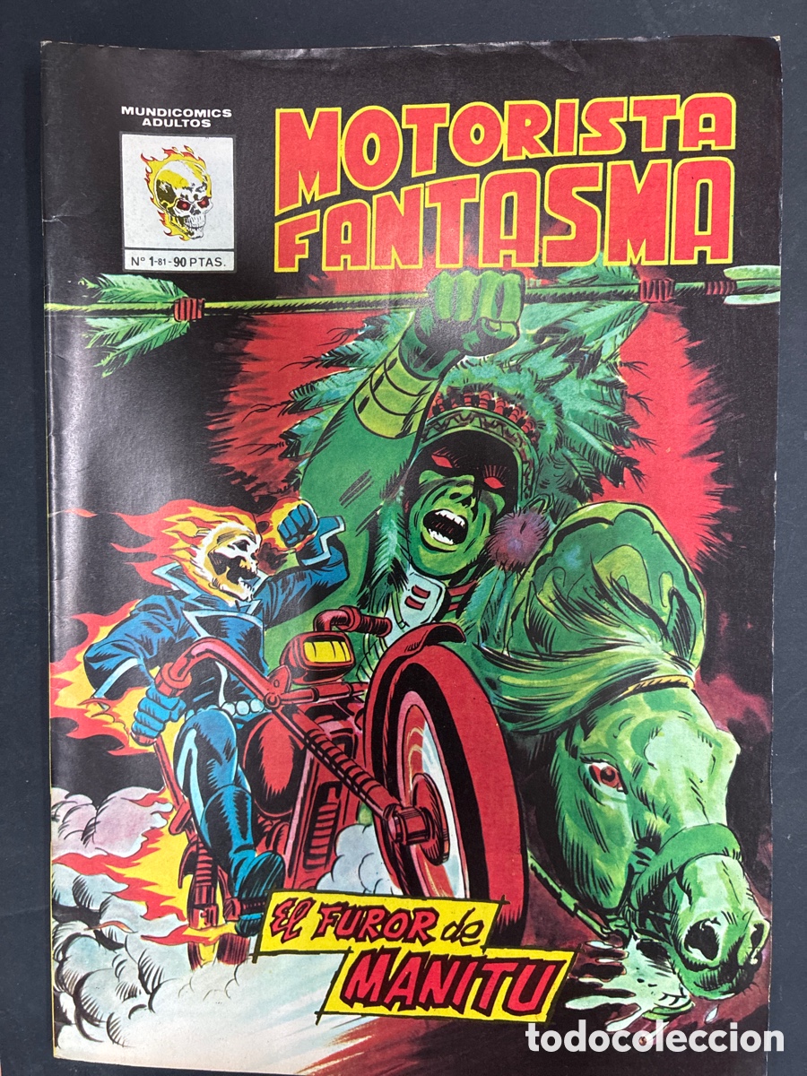 Comics: COMIC MOTORISTA FANTASMA N&ordm; 1 EDITORIAL VERTICE