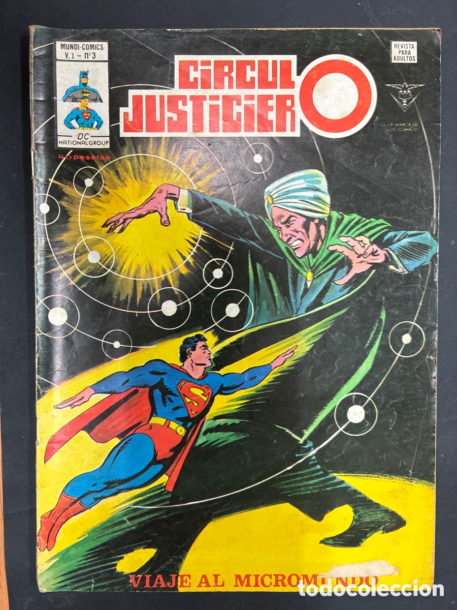 C&oacute;mics: COMIC CIRCULO JUSTICIERO V1 N&ordm; 2 DC EDITORIAL VERTICE - Foto 1