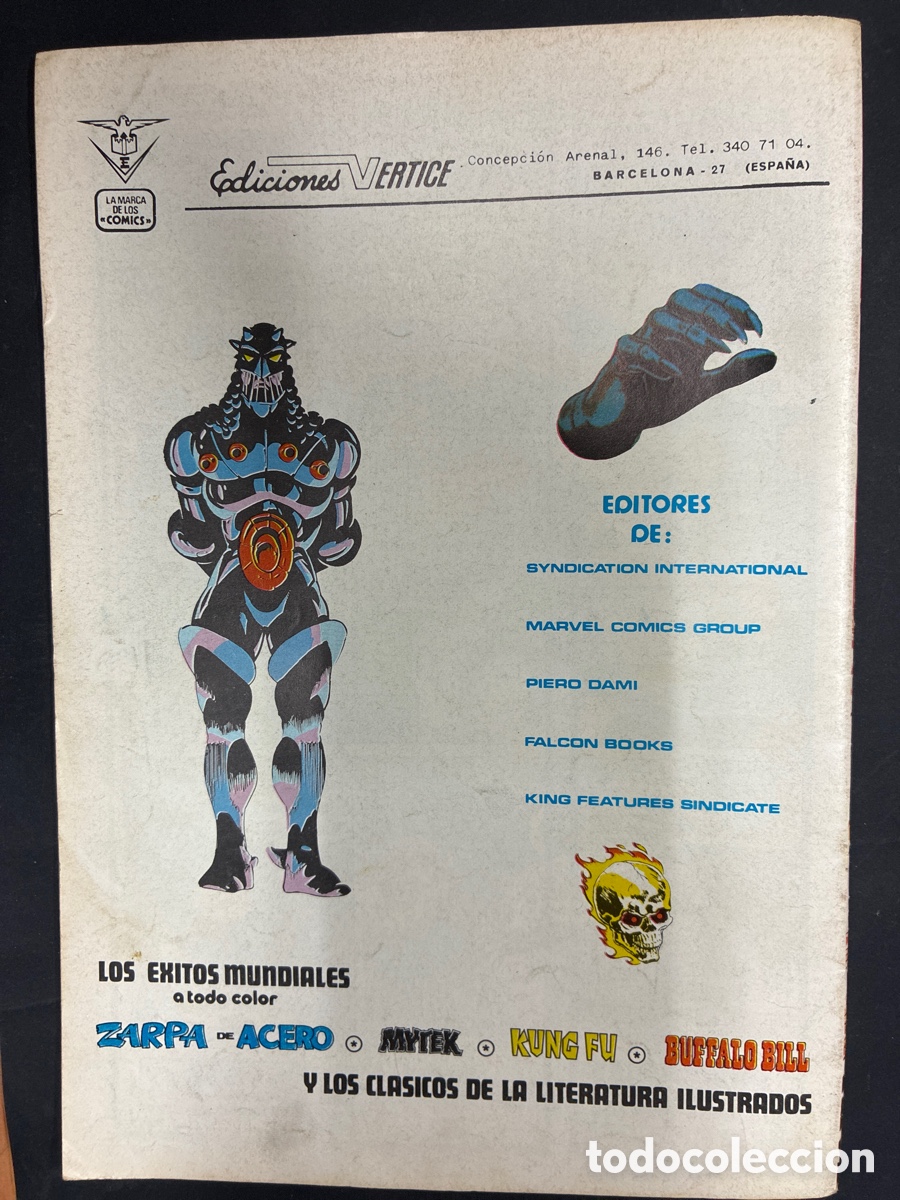 C&oacute;mics: COMIC LOS DEFENSORES N&ordm; 1 EDITORIAL VERTICE - Foto 2