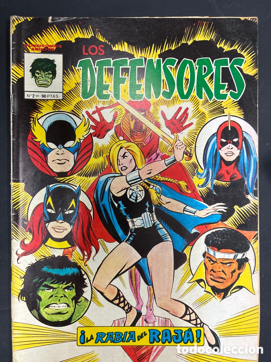 Comics: COMIC LOS DEFENSORES N&ordm; 2 EDITORIAL VERTICE