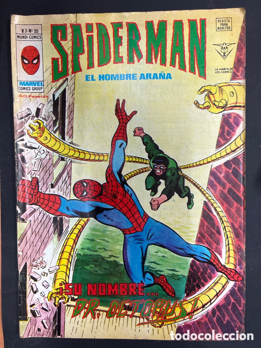 C&oacute;mics: COMIC SPIDERMAN V3 N&ordm;55 SPIDERMAN EDITORIAL VERTICE - Foto 1