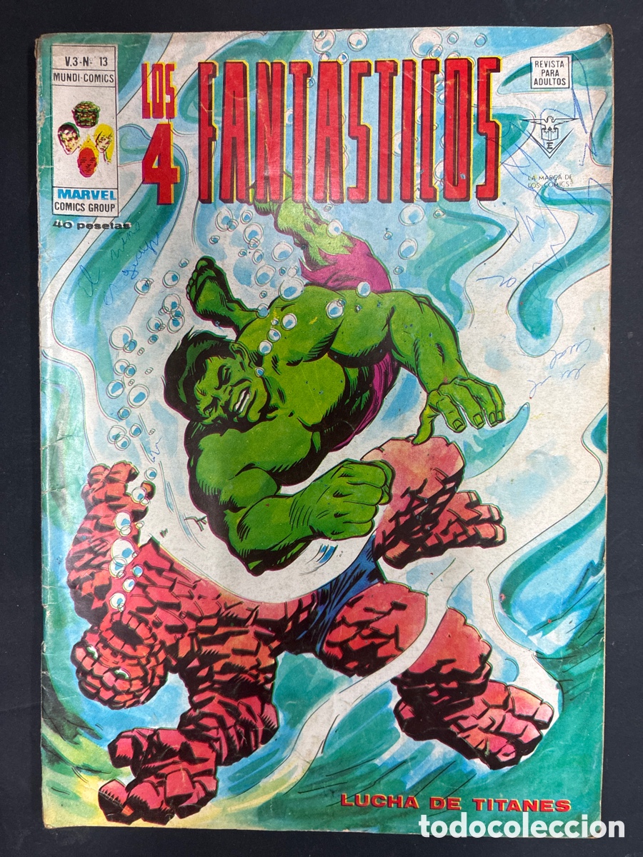 C&oacute;mics: COMIC LOS 4 FANTASTICOS V3 N&ordm; 13 EDITORIAL VERTICE