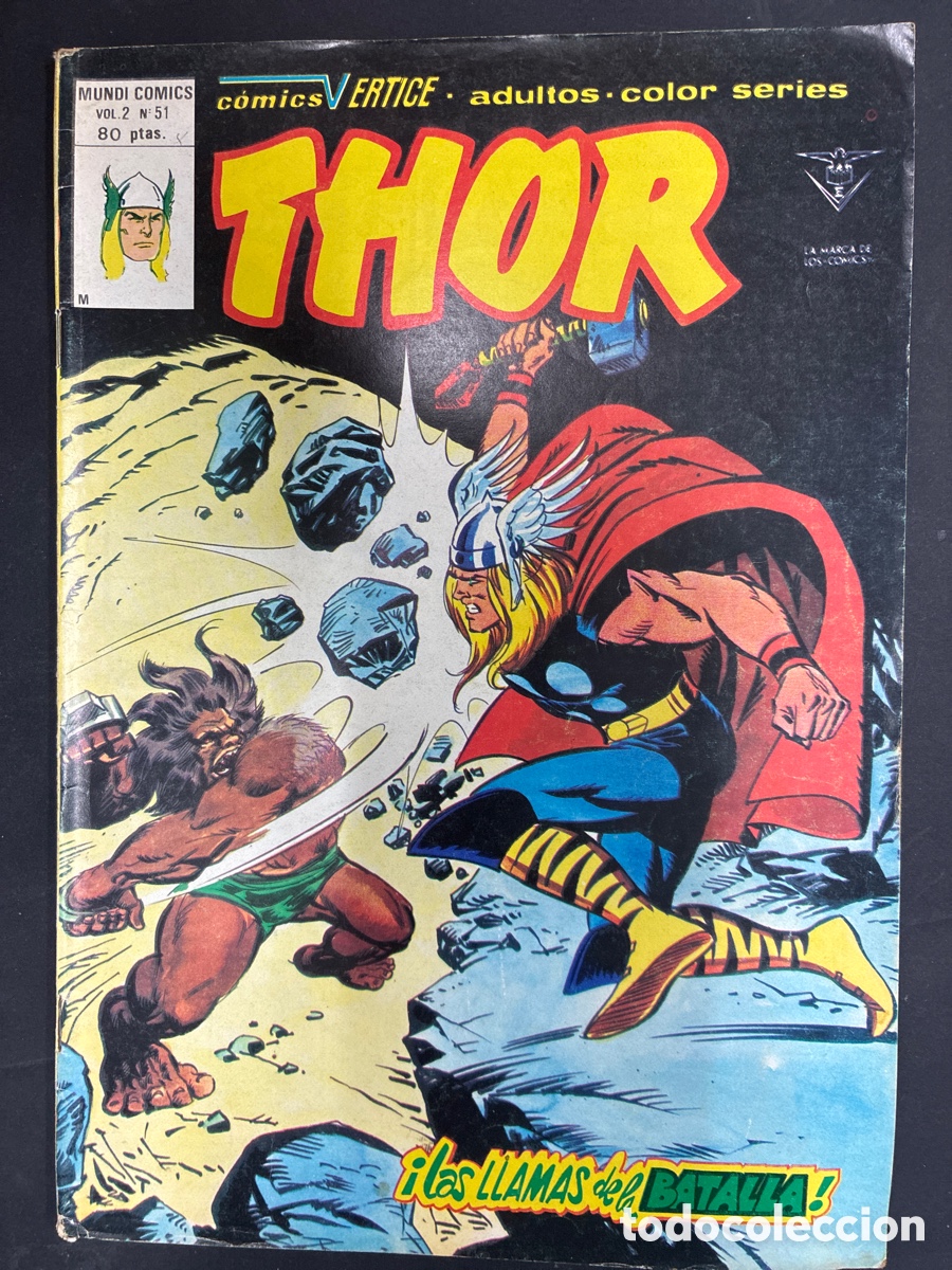 C&oacute;mics: COMIC THOR V2 N&ordm; 51 EDITORIAL VERTICE