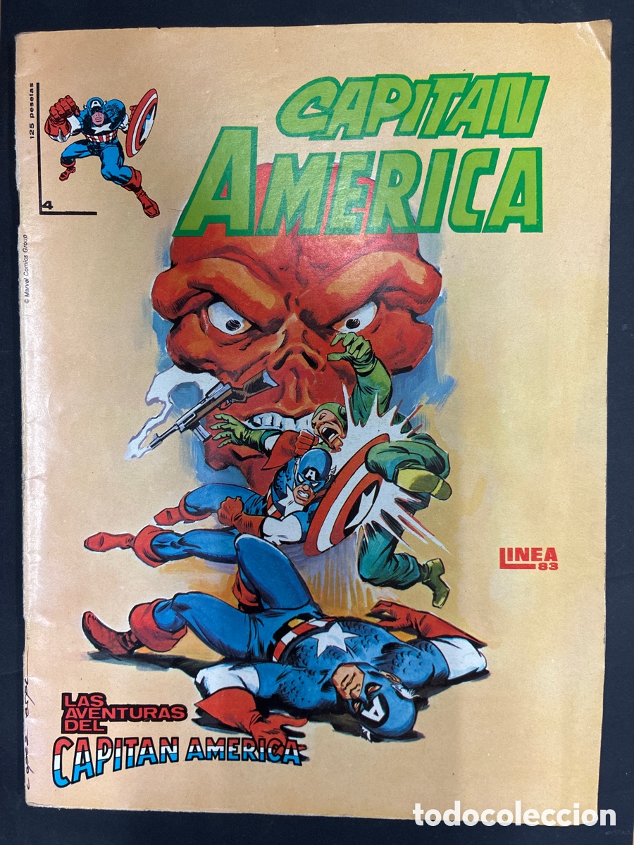 Comics: COMIC CAPITAN AMERICA N&ordm; 4 EDITORIAL VERTICE LINEA SURCO
