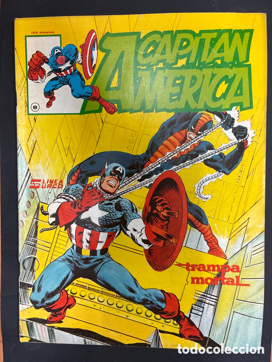 Comics: COMIC CAPITAN AMERICA N&ordm; 6 EDITORIAL VERTICE LINEA SURCO