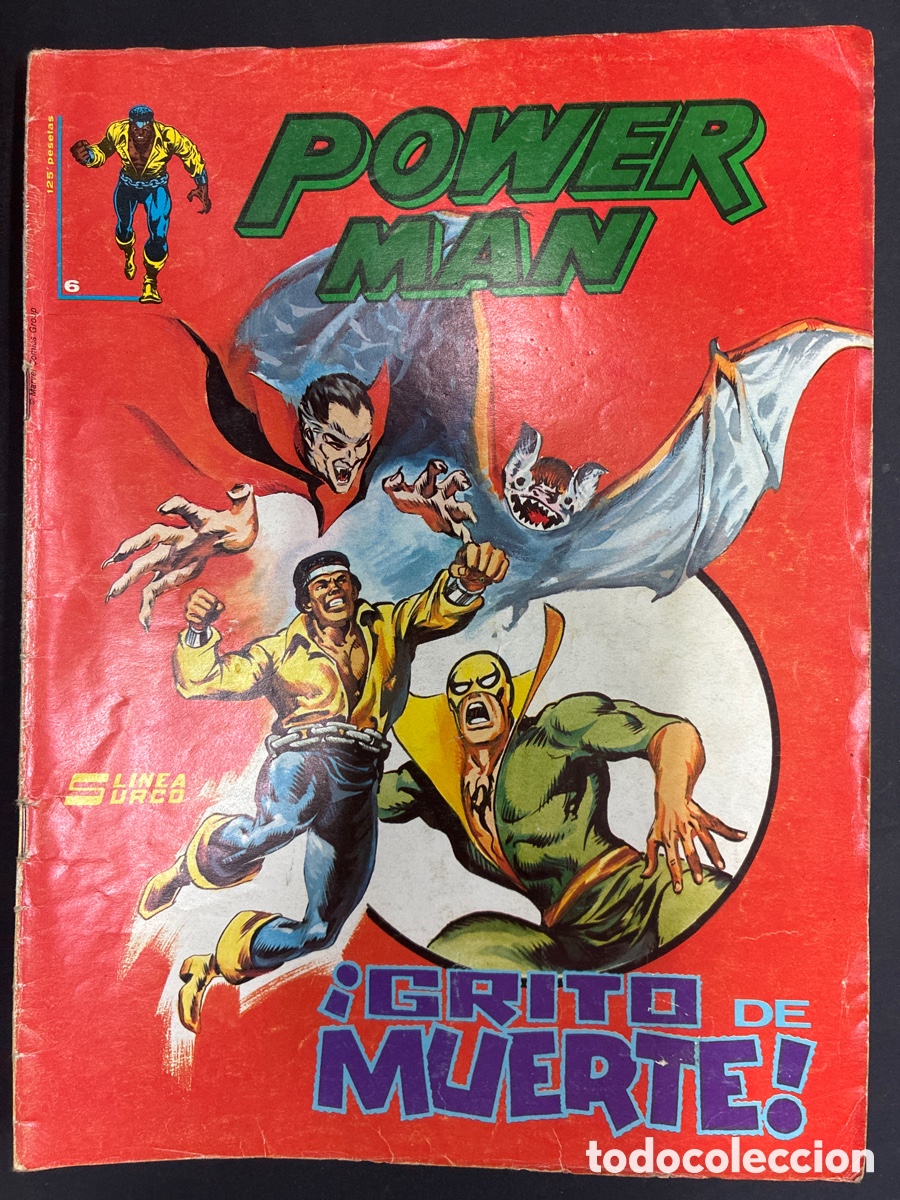 Comics: COMIC POWER MAN N&ordm; 6 EDITORIAL VERTICE LINEA SURCO