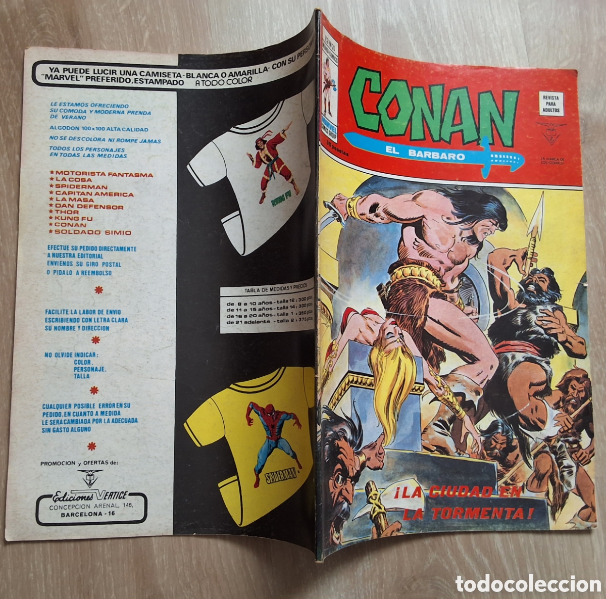 Comics : Conan el barbaro comic volumen 2 n&uacute;mero 20 edita vertice
