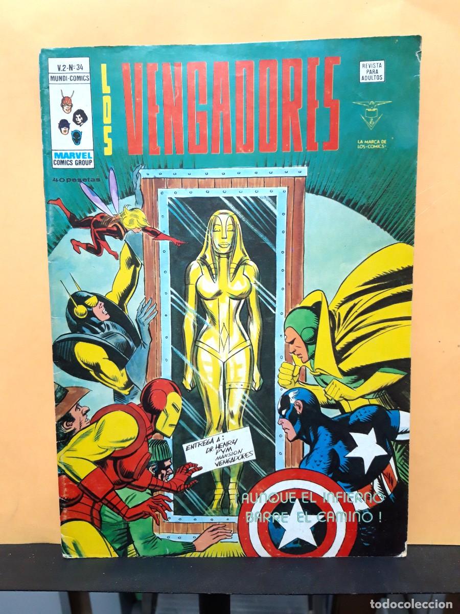 Comics: LOS VENGADORES. VOL 2. N&ordm; 34. V&Eacute;RTICE