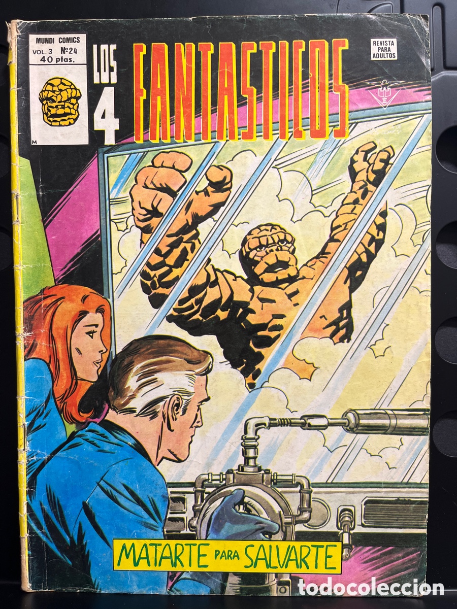 Comics: LOS 4 FANT&Aacute;STICOS VOL.3 N.24 MATARTE ES SALVARTE MUNDI-C&Oacute;MICS ( 1977/1980 )