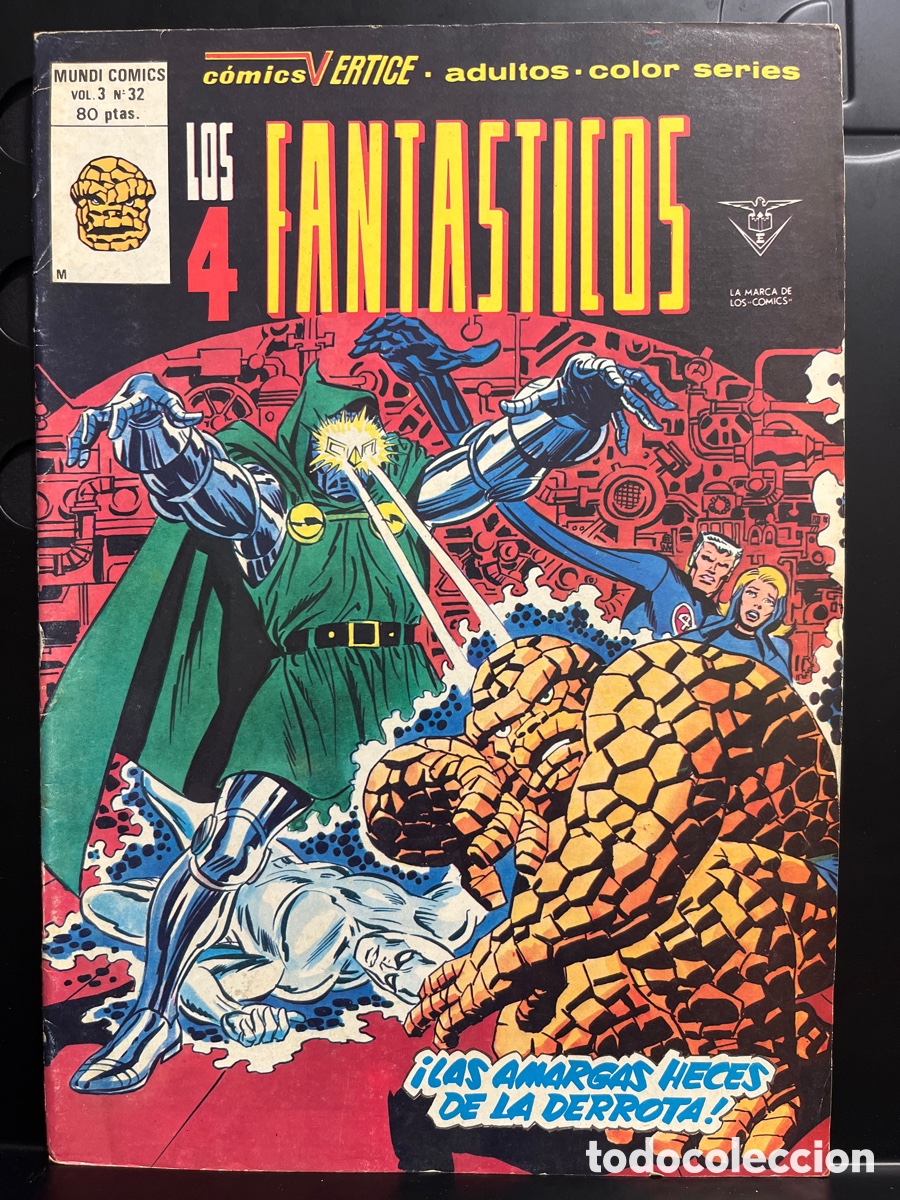 Comics: LOS 4 FANT&Aacute;STICOS VOL.3 N.33 LAS AMARGAS HECES DE LA DERROTA MUNDI-C&Oacute;MICS ( 1977/1980 )