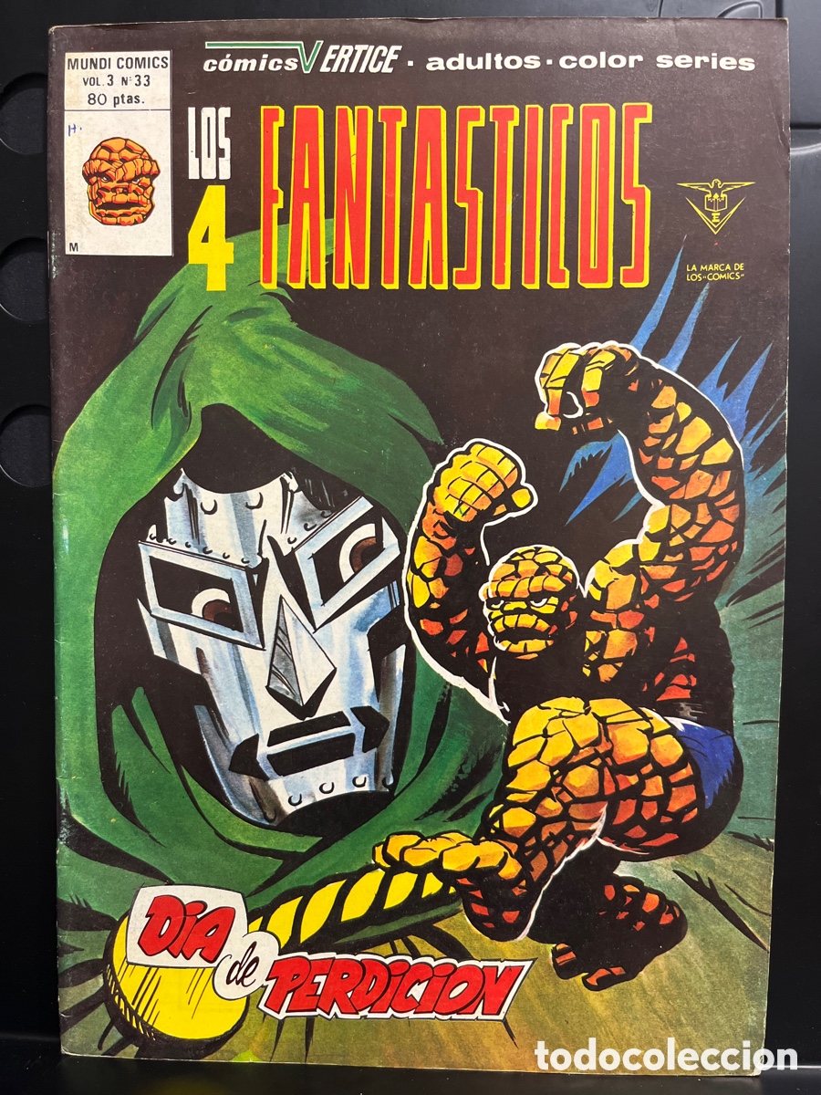 Comics: LOS 4 FANT&Aacute;STICOS VOL.3 N.33 DIA DE PERDICI&Oacute;N MUNDI-C&Oacute;MICS ( 1977/1980 )