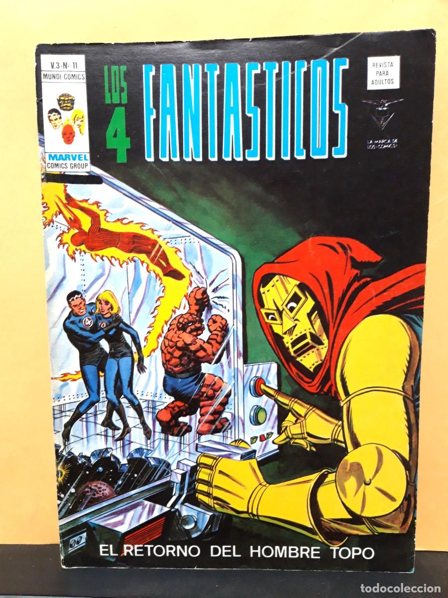 Comics: LOS 4 FANT&Aacute;STICOS. VOL 3. N&ordm; 11. V&Eacute;RTICE