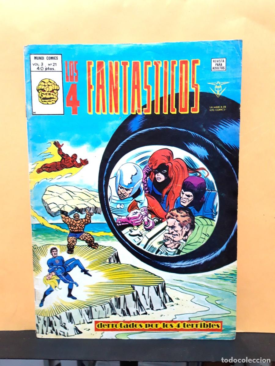 Comics: LOS 4 FANT&Aacute;STICOS. VOL 3. N&ordm; 21. V&Eacute;RTICE
