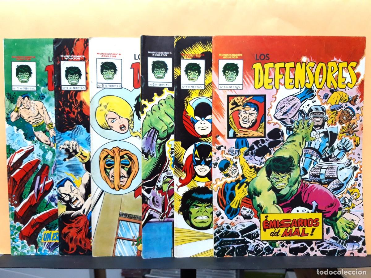 Comics: LOS DEFENSORES. MUNDICOMICS. V&Eacute;RTICE. COMPLETA A FALTA DEL 4