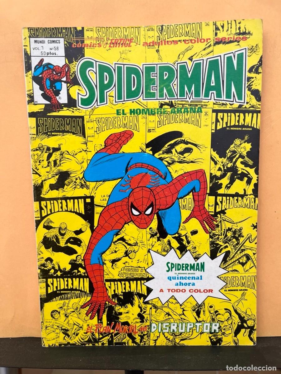 Comics: SPIDERMAN. VOL 3. N&ordm; 58. V&Eacute;RTICE.