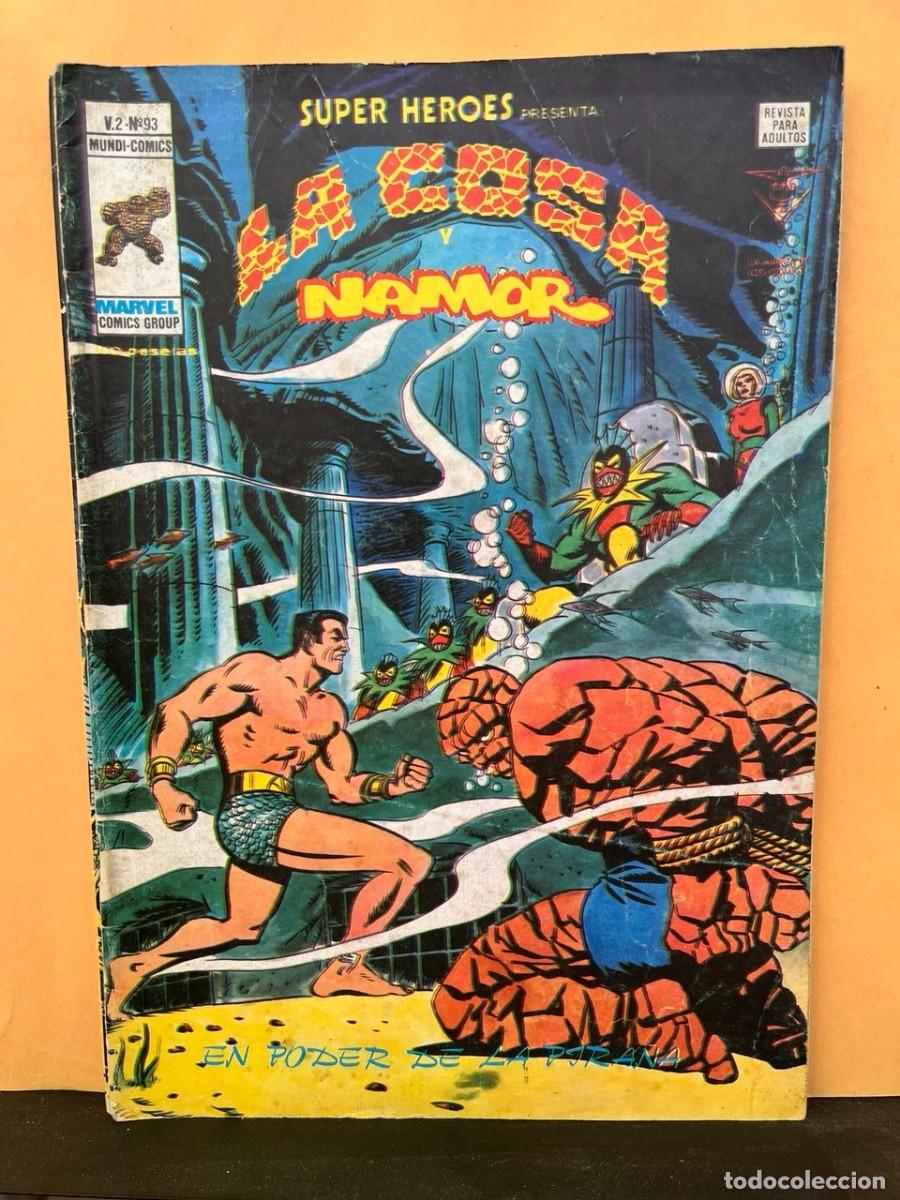 Comics: SUPER H&Eacute;ROES. VOL 2. N&ordm; 93. V&Eacute;RTICE.
