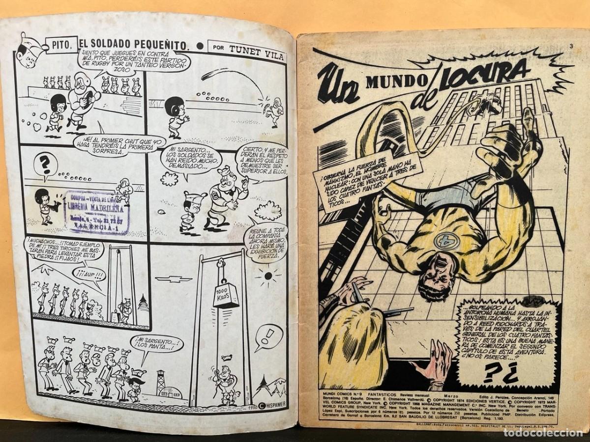 C&oacute;mics: LOS 4 FANT&Aacute;STICOS. VOL 2. N&ordm; 9. V&Eacute;RTICE. - Foto 7