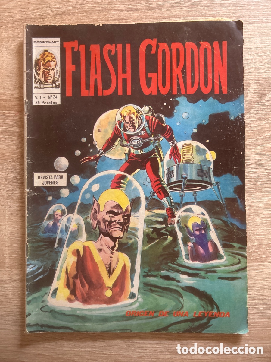 Comics: Flash Gordon c&oacute;mics art n&uacute;m 24