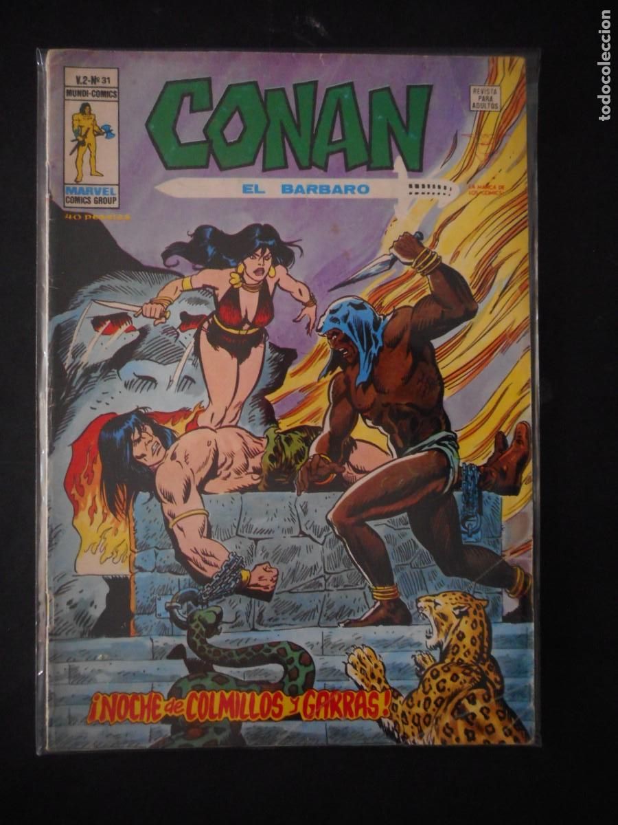 Comics : CONAN EL BARBARO. VOL 2 .N&ordm; 31 / C-8