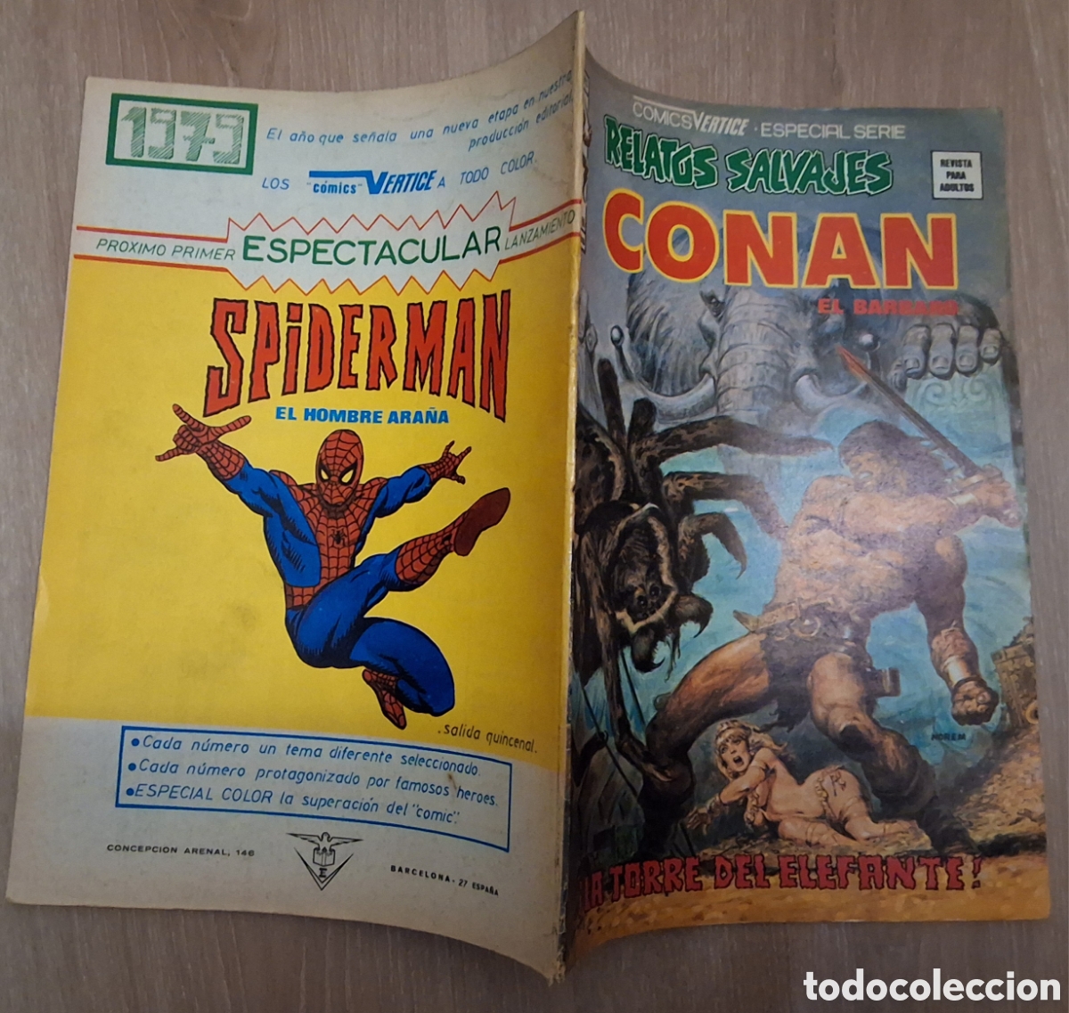 Comics : Conan el barbaro relatos salvajes comic volumen 1 n&uacute;mero 60 edita vertice