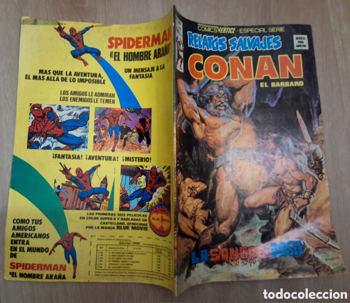 Comics : Conan el barbaro relatos salvajes comic volumen 1 n&uacute;mero 66 edita vertice